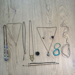 Costume Jewelry Set- necklaces - bracelets - rings - chokers